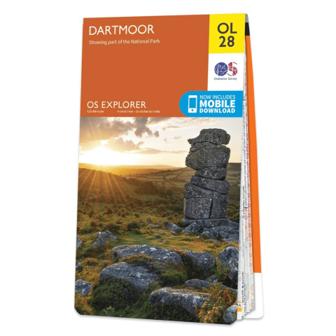 OS Map - Explorer - OL28 Dartmoor