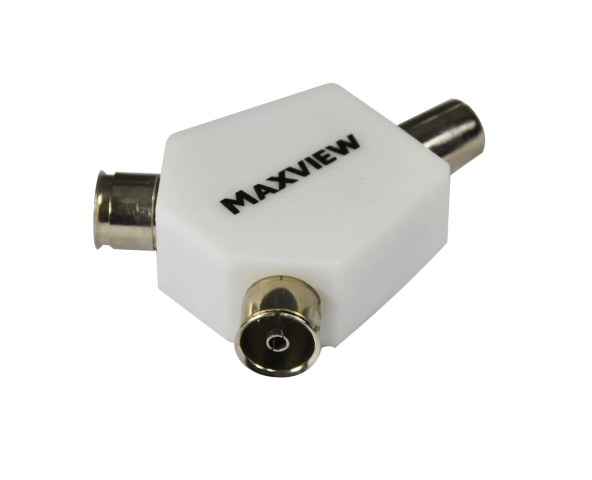 Maxview 2 Way Coax Y Splitter