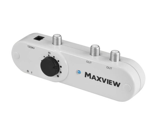 Maxview Variable Gain Signal Booster - 12/24V