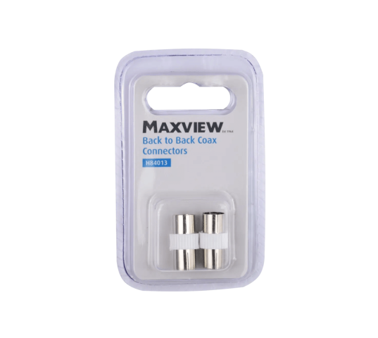 Maxview Back to Back Coax Connectors (Pack of 2)