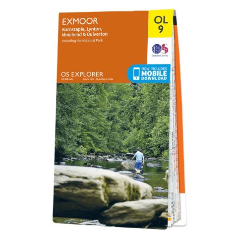 OS Map - Explorer - OL9 Exmoor