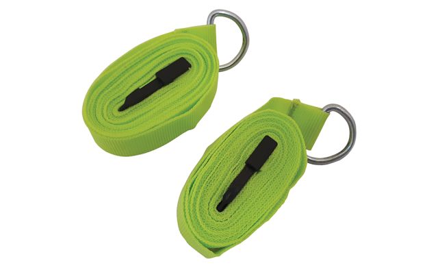 Sunncamp Hi-Vis Yellow Webbing Storm Straps